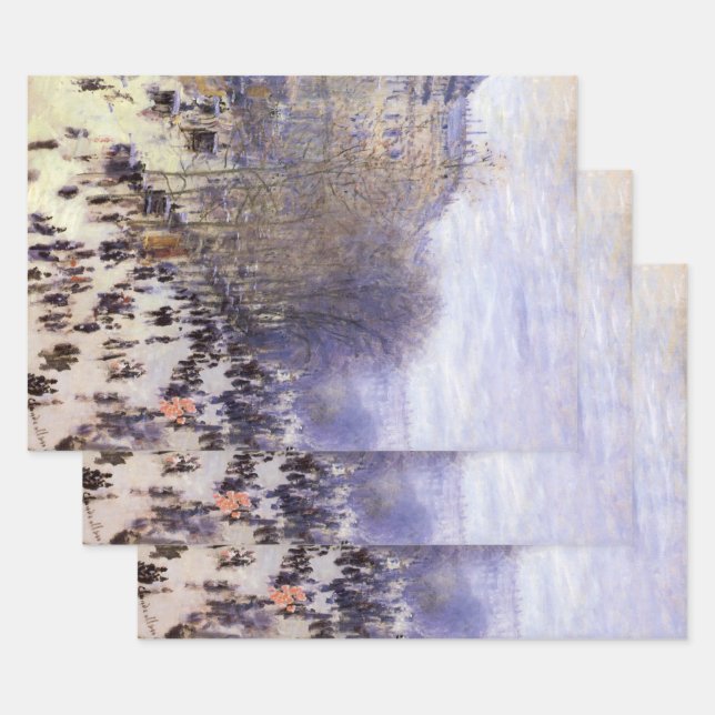 Boulevard des Capucines von Claude Monet Geschenkpapier Set (Set)