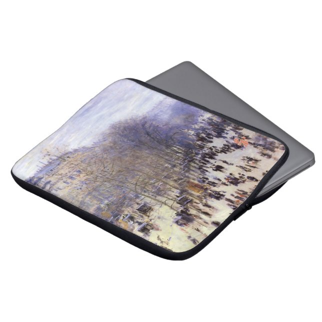 Boulevard des Capucines von Claude Monet Laptopschutzhülle (Vorne Oben)
