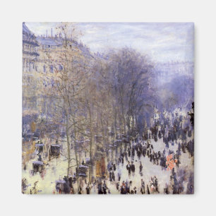 Boulevard des Capucines von Claude Monet Magnet