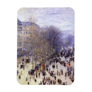 Boulevard des Capucines von Claude Monet Magnet