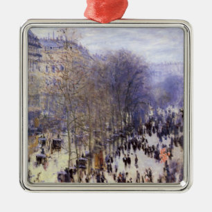 Boulevard des Capucines von Claude Monet Ornament Aus Metall