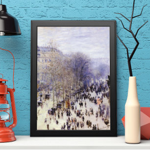 Boulevard des Capucines von Claude Monet Poster