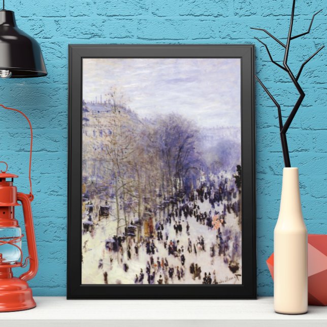 Boulevard des Capucines von Claude Monet Poster (Von Creator hochgeladen)
