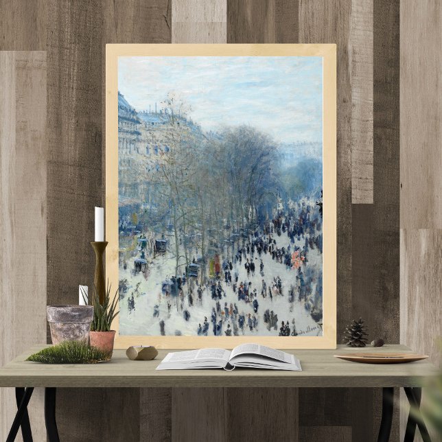 Boulevard des Capucines von Claude Monet Poster (Von Creator hochgeladen)