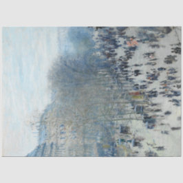 Boulevard des Capucines von Claude Monet Seidenpapier