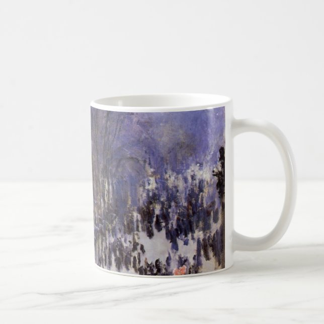 Boulevard des Capucines von Claude Monet Tasse (Rechts)