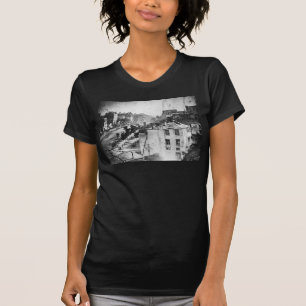 Boulevard du Temple, durch Daguerre, historisches T-Shirt