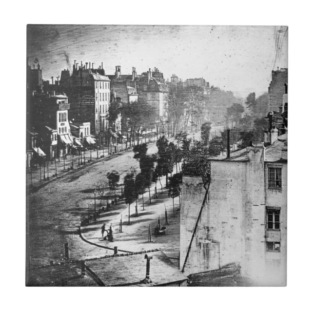 Boulevard Du Temple Fliese (Vorderseite)