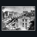 Boulevard du Temple Paris Frankreich 1838 Poster<br><div class="desc">Boulevard du Temple Paris Frankreich 1838 Berühmte Vintage Fotografien & Fotos Boulevard du Temple Paris Frankreich 1838 / Louis Jacques Mande Daguerre Vintage Fotografien berühmter Menschen, exotische Orte der Welt, Kulturen, Gesellschaft und Ikonen der Geschichte. Bilder der fotografischen Geschichte von Daguerre bis zur Großen Depression durch Meister der Fotografie. Großhandel...</div>