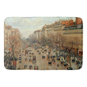 Boulevard Montmartre-Eremitage Camille Pissarro Badematte