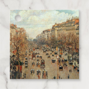 Boulevard Montmartre-Eremitage Camille Pissarro Geschenkanhänger