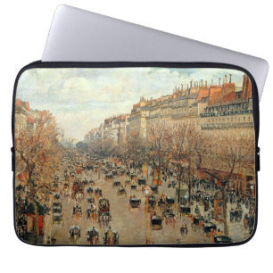 Boulevard Montmartre-Eremitage Camille Pissarro Laptopschutzhülle