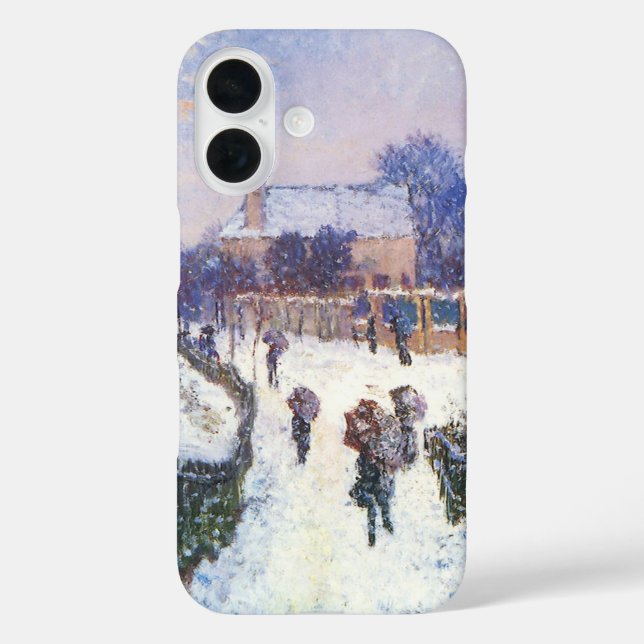 Boulevard Saint Denis Argenteuil von Claude Monet Case-Mate iPhone Hülle (Rückseite)
