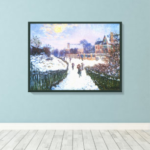 Boulevard Saint Denis Argenteuil von Claude Monet Leinwanddruck