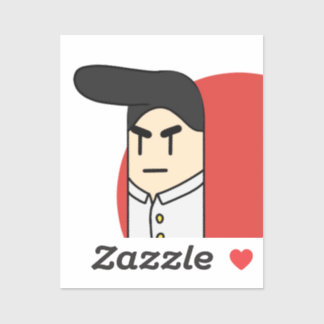 bouman121 リーゼント aufkleber