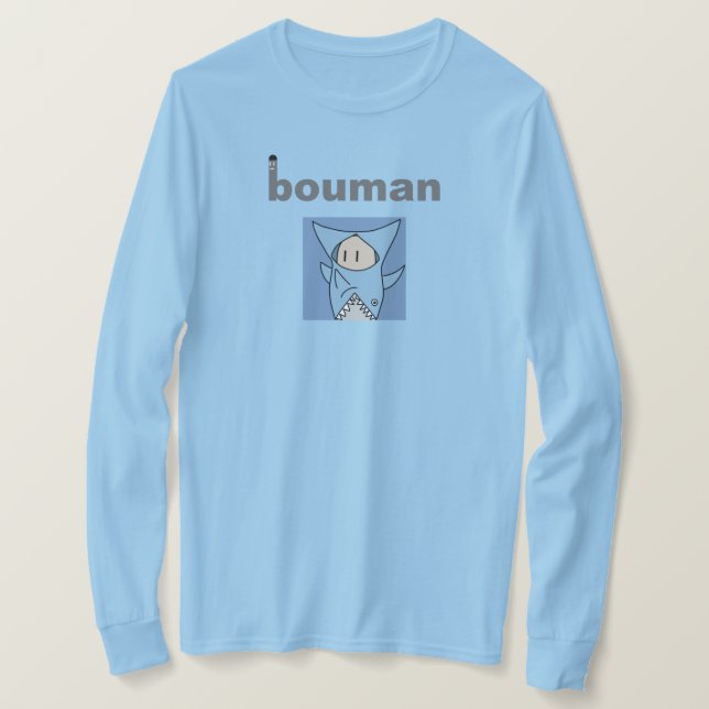 bouman63 shark parka T-Shirt (Design vorne)