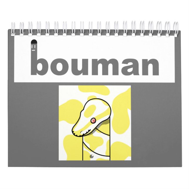 bouman ball python series vol.2 カレンダー kalender (Titelbild)