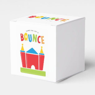 Bounce House Birthday Party Geschenkschachtel