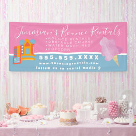 Bounce House Bouncy Jump Inflatables Business Banner