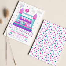 Bounce House Einladung