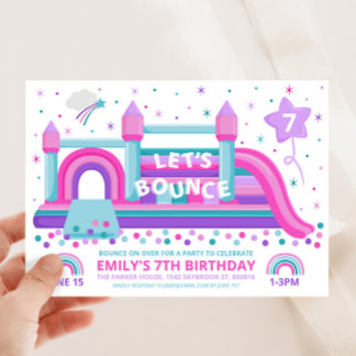 Bounce House Einladung