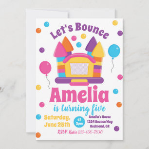 Bounce House Einladung