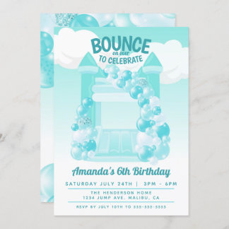 Bounce House Einladung