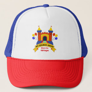 BOUNCE HOUSE INFLATABLES PARTY BIRTHDAY Business Truckerkappe