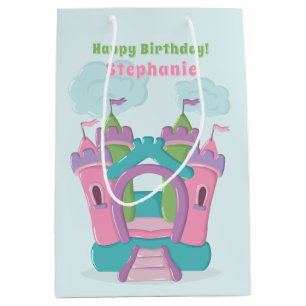 Bounce House Party Mittlere Geschenktüte