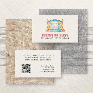 Bounce Houses Party Rentals Visitenkarte