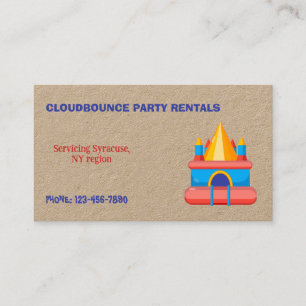 Bounce Rentals Visitenkarte