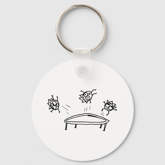 Bouncing Mathberies Schlüsselanhänger (Vorderseite)