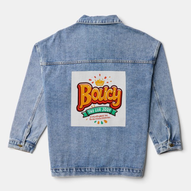 Bouncy Crown Jeansjacke (Rückseite)