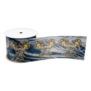 Bound Mermaids - Schönes Design für Meeresliebhabe Satinband