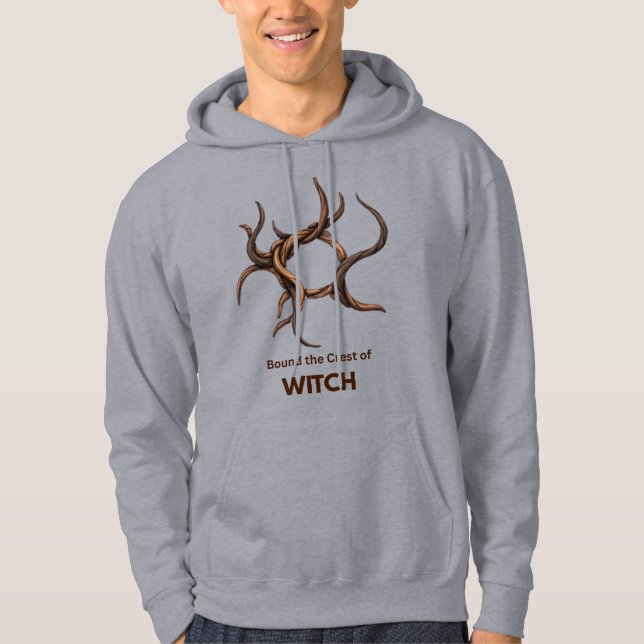 Bound the Crest of WITCH Hoodie (Vorderseite)