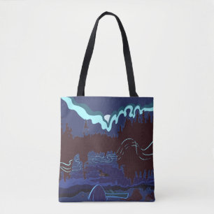 Boundary Waters Loon Campingplatz Tote Bag