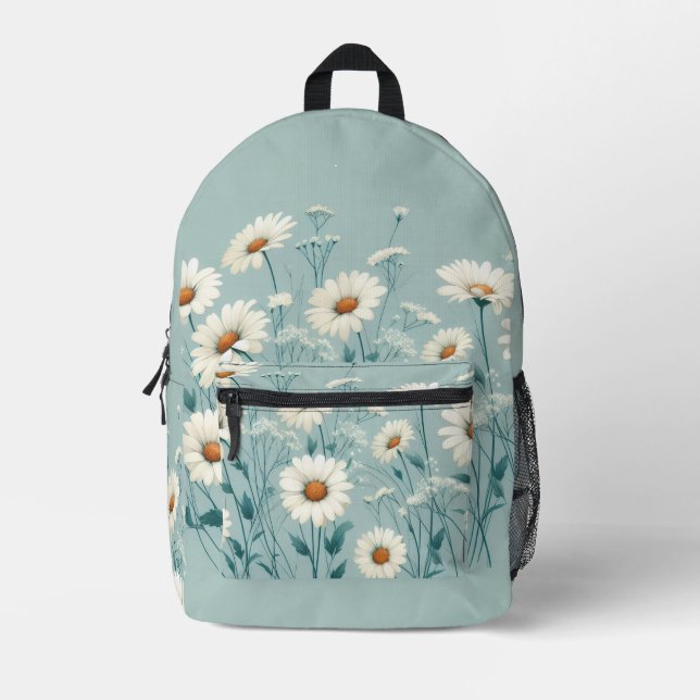 Bountiful Daisy's  Bedruckter Rucksack (Vorderseite)