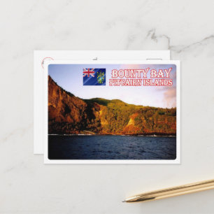 Bounty Bay - Pitcairninseln - Postkarte