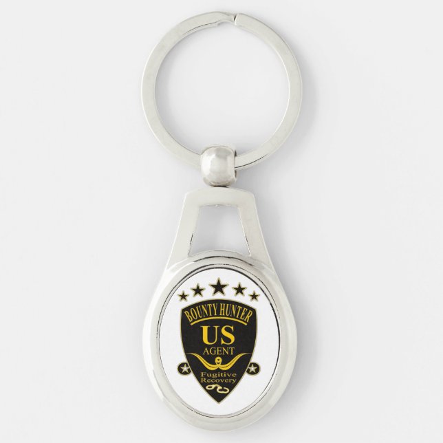 Bounty Hunter Agent Schlüsselanhänger (Vorderseite)