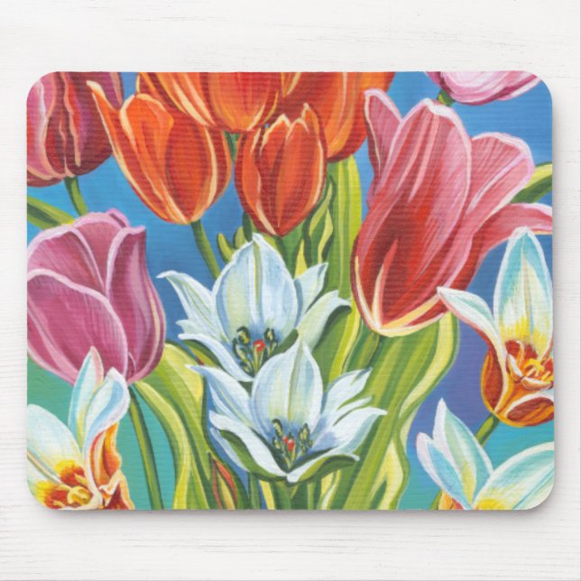 Bouquet an der Grenze III Mousepad (Vorne)