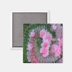 Bouquet aus Baby rosa Rosen.... Magnet