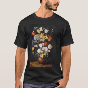 Bouquet aus Blume in einer Erdenware-Vase (1610) T-Shirt