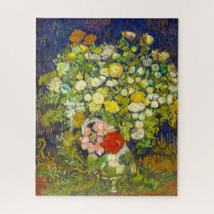 Bouquet aus Blume in einer Vase Vincent Van Gogh 1 Puzzle
