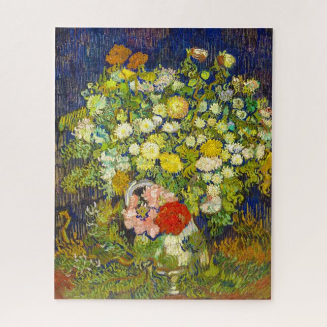 Bouquet aus Blume in einer Vase Vincent Van Gogh 1 Puzzle (Vertikal)