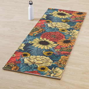 Bouquet aus Blume- Rose, Pfingsten, Molkereien Yogamatte
