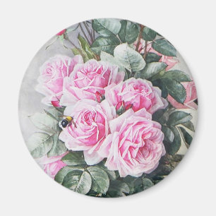 Bouquet aus Vintage-Rosen in Rosa Magnet