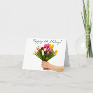 Bouquet Birthday wünscht Geburtstagskarte Karte