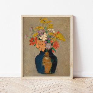 Bouquet de Fleurs   Odilon Redon Poster