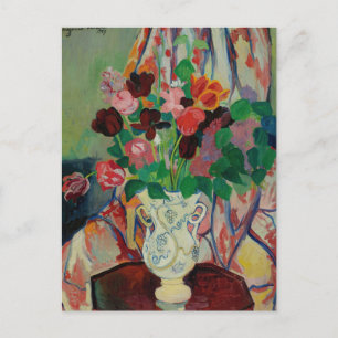 Bouquet de Tulipes von Suzanne Valadon Postkarte