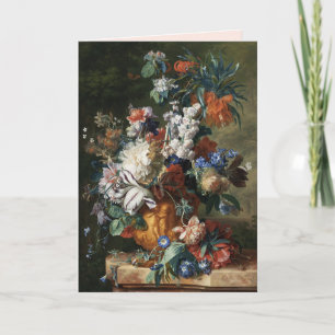 BOUQUET DER BLUME AM URN Valentinstag Feiertagskarte